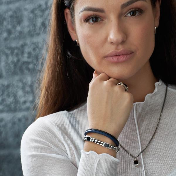 690 Armband zilver Dames LINKED Collectie