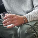 690 Armband zilver Heren LINKED Collectie