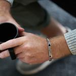 690 Armband zilver Heren LINKED Collectie