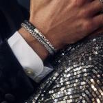 694 armband zilver Heren ROOTS Collectie
