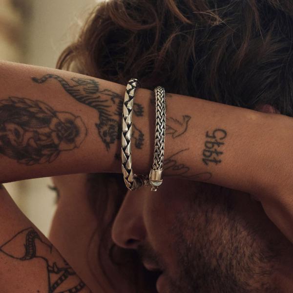 694 armband zilver Dames ROOTS Collectie