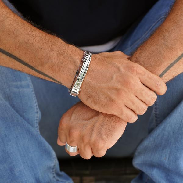 695 armband zilver Heren BOLD Collectie
