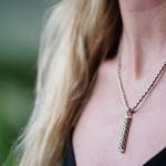 696 hanger zilver Dames MESH Collectie