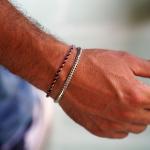 698 armband zilver Heren BOLD Collectie