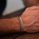 698 armband zilver Heren BOLD Collectie