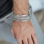 733 Armband Heren WEAVE Collectie