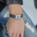 734 Armband Heren WEAVE Collectie