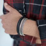 743 Armband Heren WEAVE Collectie