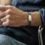 746SBR armband Heren BREEZE Collectie