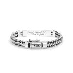 747 armband zilver WEAVE Collectie