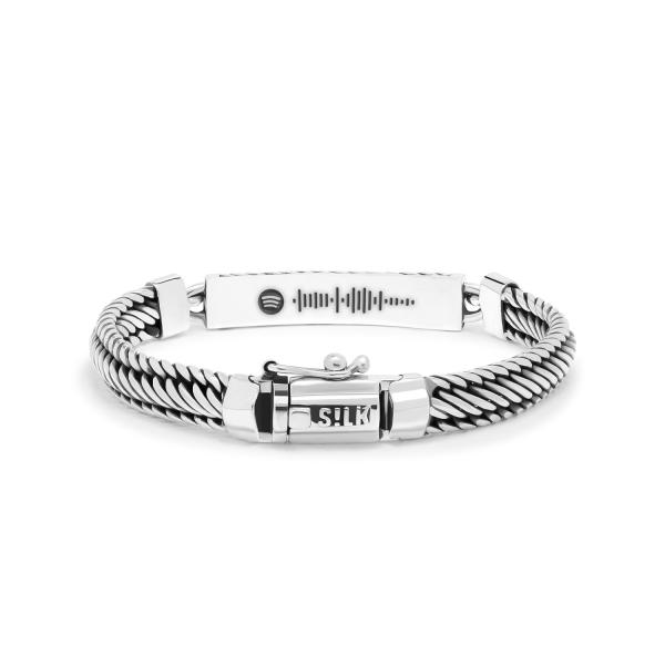 747 armband zilver WEAVE Collectie