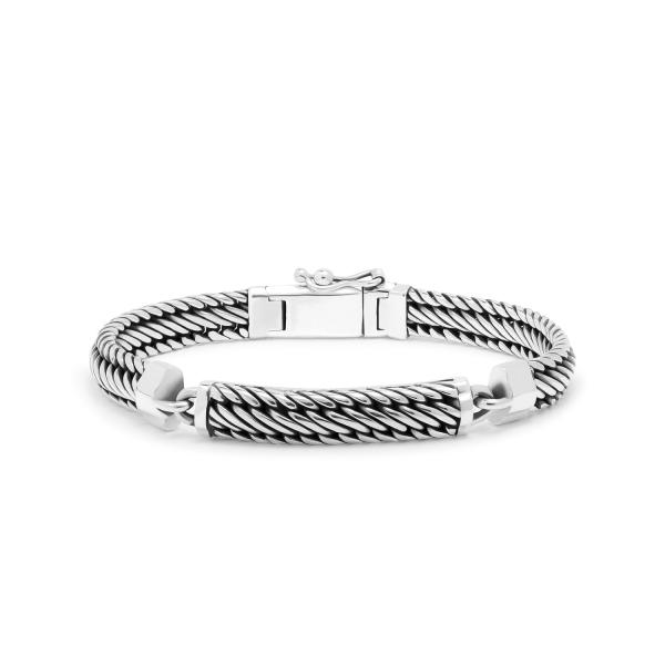747 armband zilver WEAVE Collectie