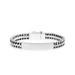 748 plaat armband zilver BOLD Collectie