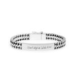 748 plaat armband zilver BOLD Collectie