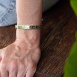 748 plaat armband zilver Dames BOLD Collectie