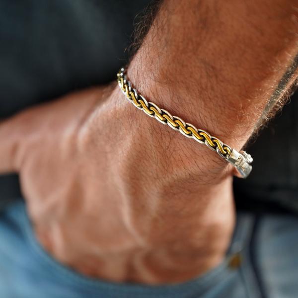749 armband bicolor Heren BREEZE Collectie