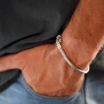 752 armband zilver Heren ALPHA Collectie