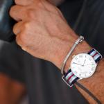 752 armband zilver Heren ALPHA Collectie