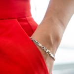 775 armband zilver Dames FOX Collectie