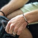 778BLK Paracord armband Heren BREEZE Collectie