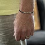 778BLK Paracord armband Heren BREEZE Collectie