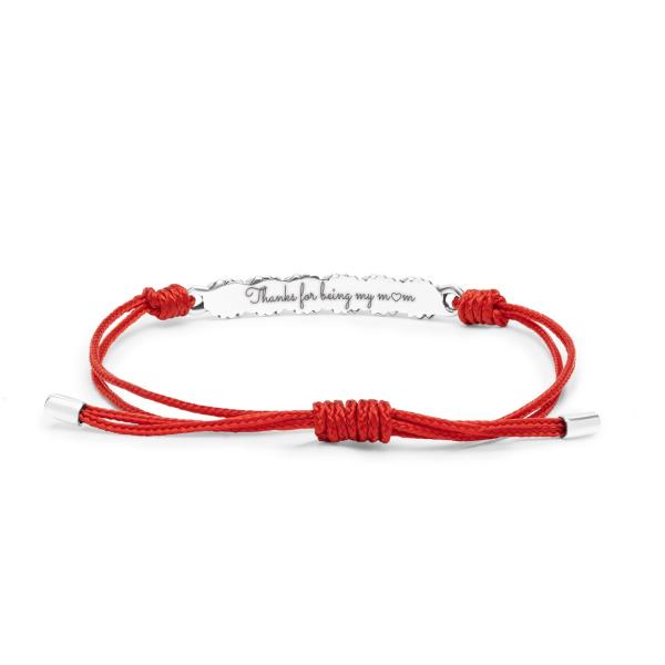778RED armband paracord BREEZE Collectie