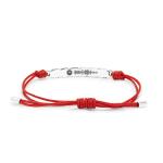 778RED armband paracord BREEZE Collectie