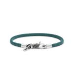 782AZ1 armband zilver & paracord ALPHA Collectie