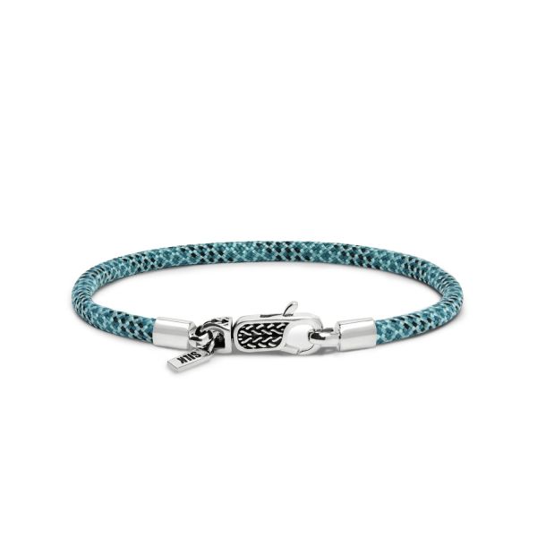 782AZ2 armband zilver & paracord