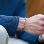 782AZ4 armband zilver & paracord Heren ALPHA Collectie