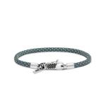 782AZ4 armband zilver & paracord ALPHA Collectie