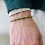 782EM2 armband zilver & paracord Heren ALPHA Collectie