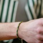 782EM6 armband zilver & paracord Heren ALPHA Collectie
