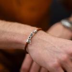 782TE1 armband zilver & paracord Heren ALPHA Collectie