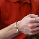 782TE2 armband zilver & paracord Heren ALPHA Collectie