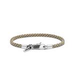 782TE4 armband zilver & paracord ALPHA Collectie