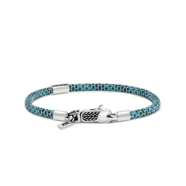 785AZ2 armband zilver & paracord