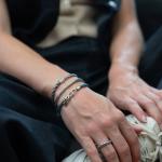 785AZ5 armband zilver & paracord ALPHA Collectie