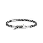 785AZ5 armband zilver & paracord ALPHA Collectie