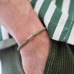 785EM3 armband zilver & paracord Heren ALPHA Collectie