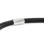 785EM3 armband zilver & paracord ALPHA Collectie