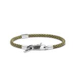 785EM3 armband zilver & paracord ALPHA Collectie