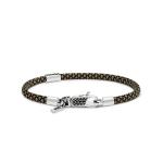 785EM4 armband zilver & paracord ALPHA Collectie