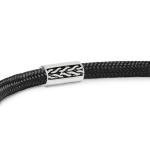 785TE3 armband zilver & paracord ALPHA Collectie