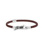 785TE3 armband zilver & paracord ALPHA Collectie
