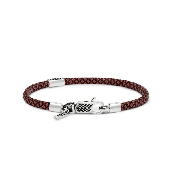 785TE3 armband zilver & paracord