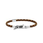 785TE5 armband zilver & paracord ALPHA Collectie
