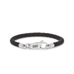 830BLK Armband Zwart ROOTS Collectie
