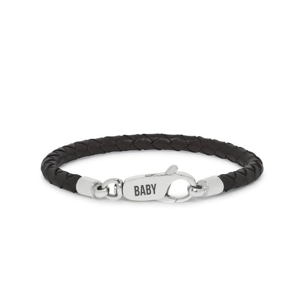 830BLK Armband Zwart ROOTS Collectie