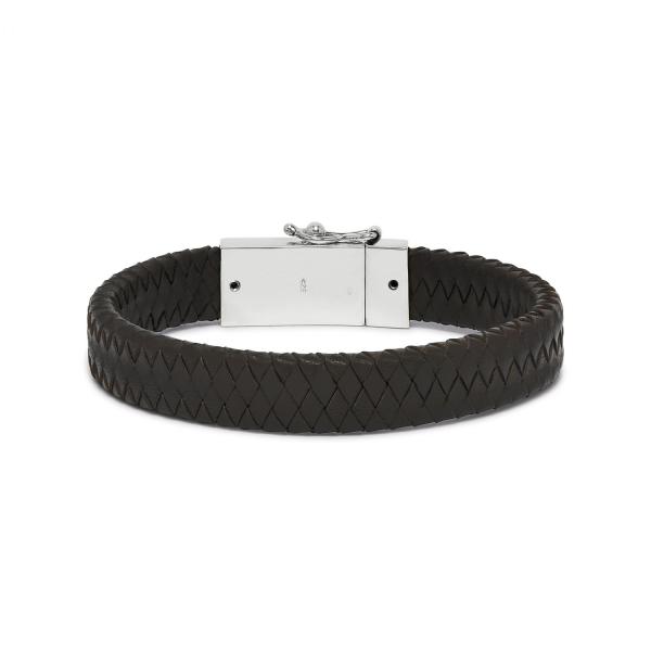 841BLK Armband Zwart ALPHA Collectie